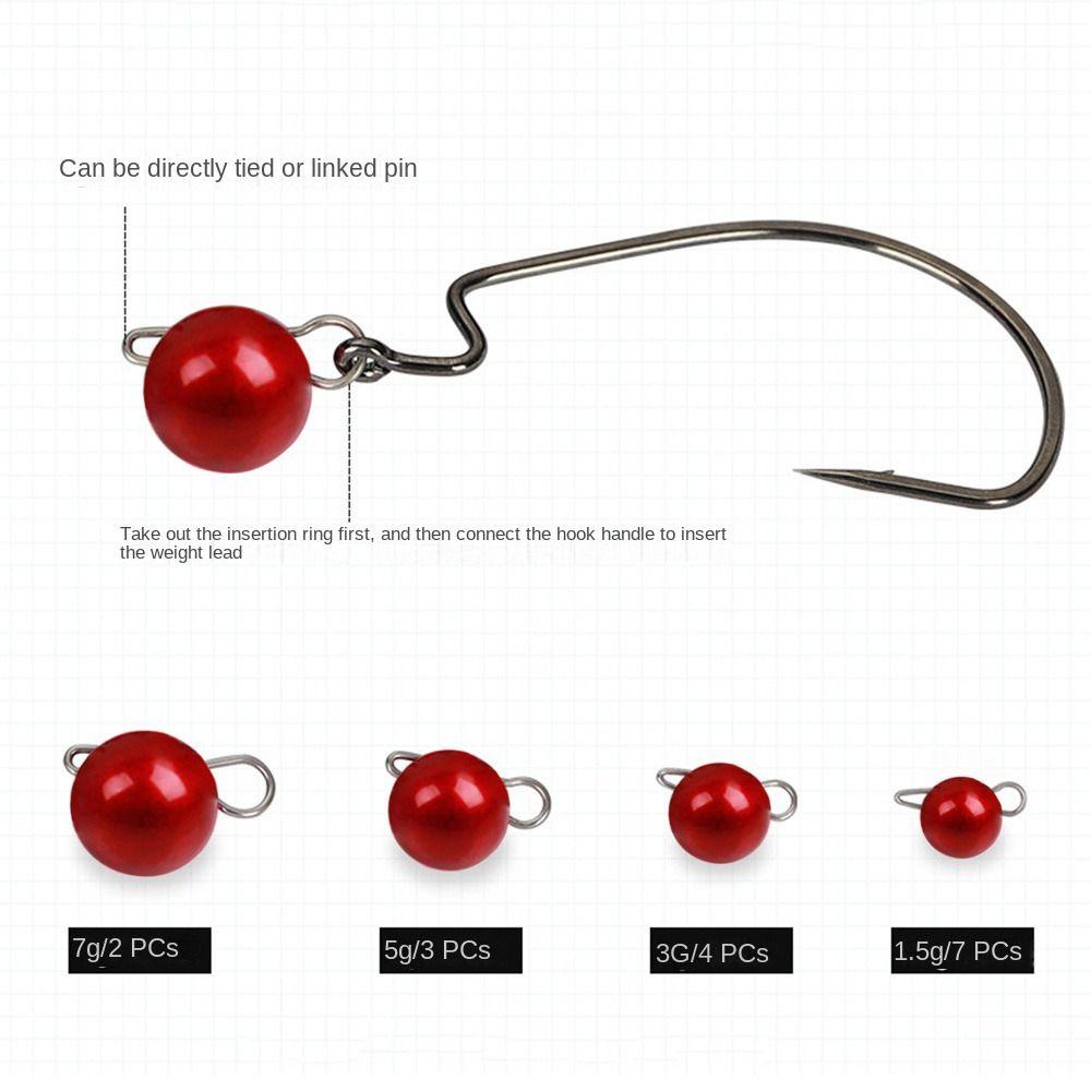 Line Sinkers Sinker Hook Connector Hook Connector High Quality Fishing Tungsten Fall