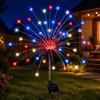 Waterproof Solar Firework Lights LED Solar Fireworks Lights Halloween Fairy Lights  Landscape Decor
