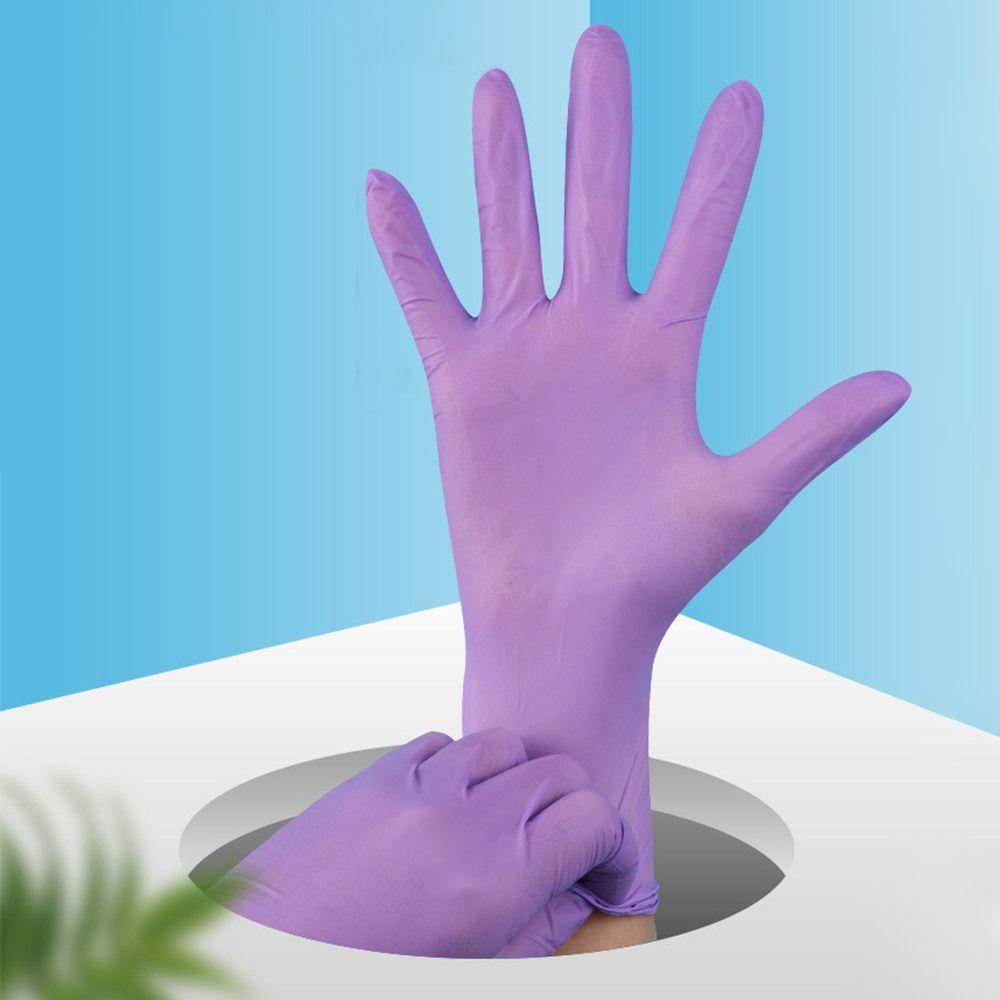 10 пар защитных детских рабочих перчаток, нитриловые защитные перчатки для детей 5–12 лет