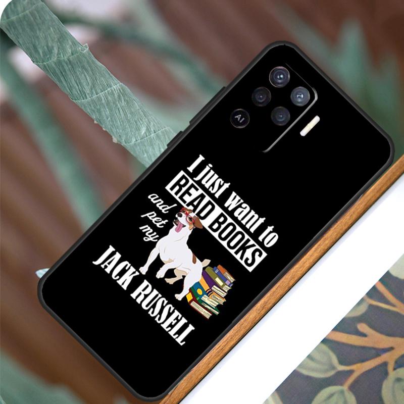 Джек-рассел-терьер для OPPO A57 A57S A77 A5 A9 A53 A52 A72 A96 A76 A16 A54 A74 A94 A38 A58 A78 A15 A17, чехол