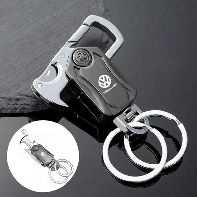 Автомобильный брелок Держатель ключей с открывалкой для бутылок для VW Volkswagen Golf Tiguan Jetta Transporter Passat T5 Polo Touran Scirocco Arteon ZI3 32X