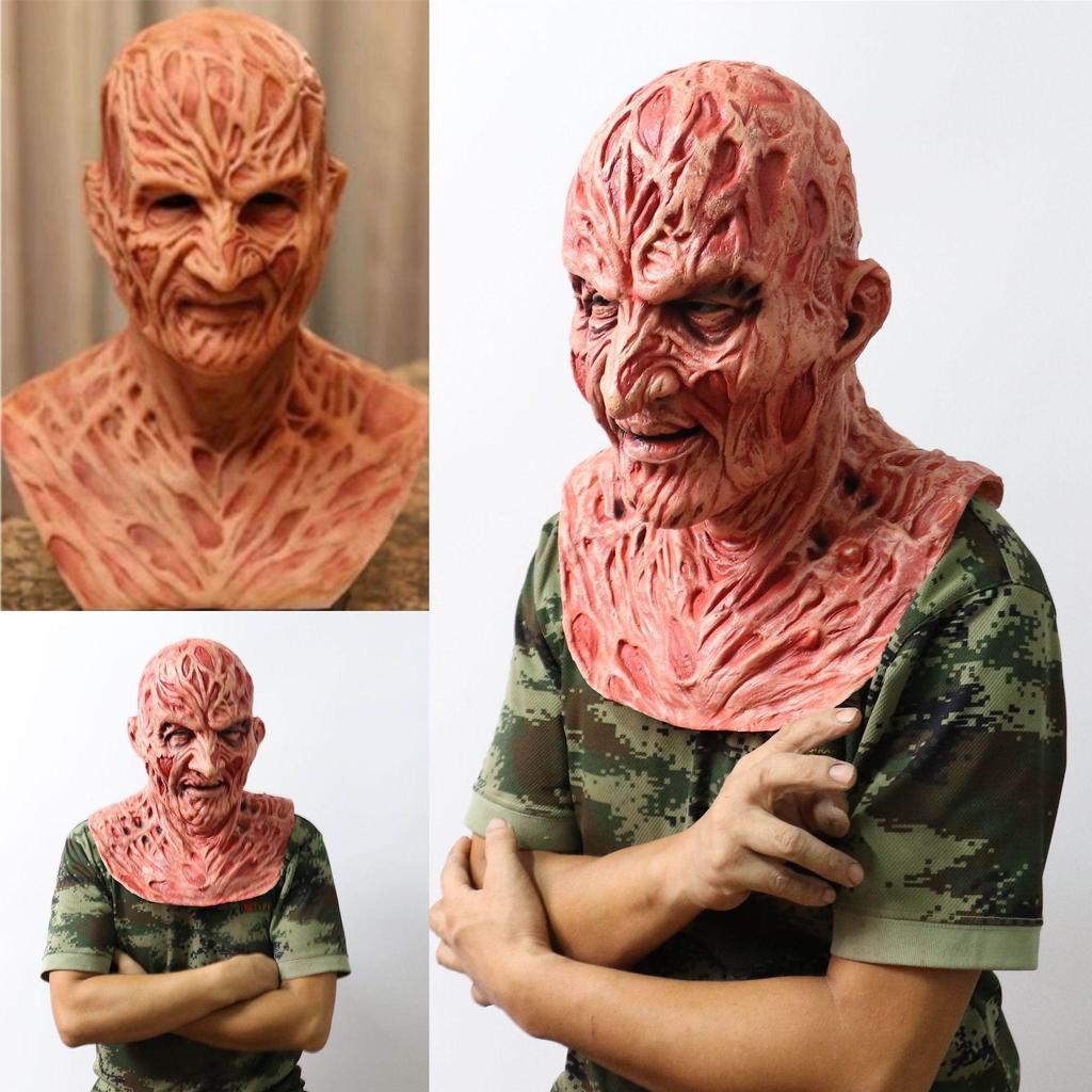 Маска Фредди Зомби Хоррор Хэллоуин Головной убор: Призрак из Resident Evil