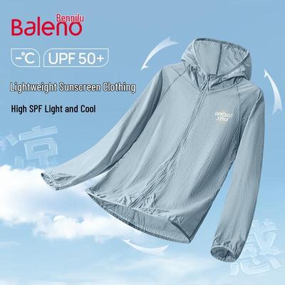 Мужская куртка Baleno с защитой от солнца UPF50+, из ледяного шелка, быстросохнущая