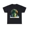 Adult Unisex T Shirt Funny Humor Graphic Tee Gangster Broccoli In Hot Tub Chef