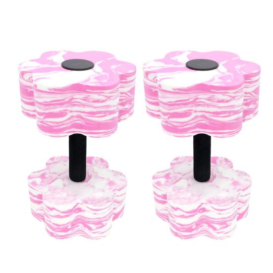 1/2Pcs Water Aerobic Dumbbells Set High-Density EVA Foam Fitness Barbells Lightweight Pool Weights Dumbbells
