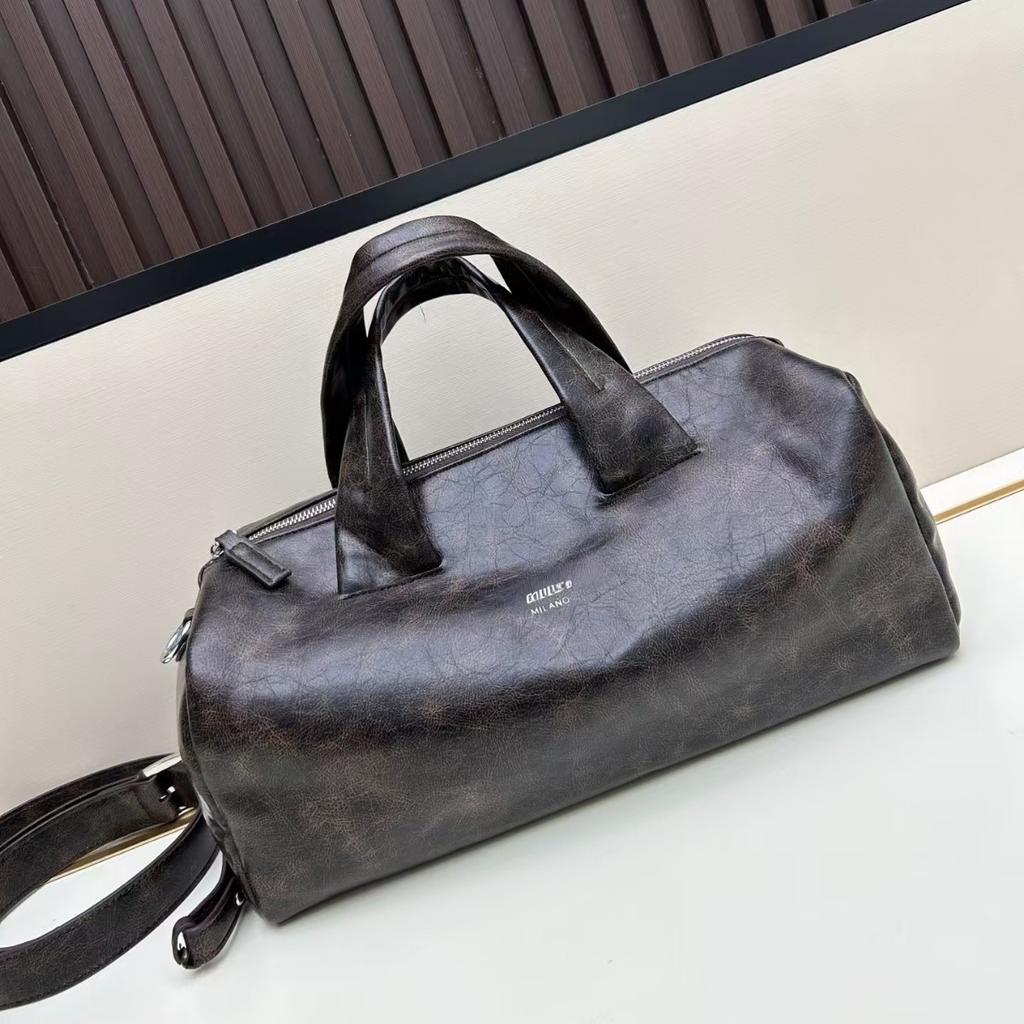 Трансграничная новая ретро сумка-подушка BD из натуральной кожи первого слоя, большая вместительная, универсальная для поездок на работу, портативная