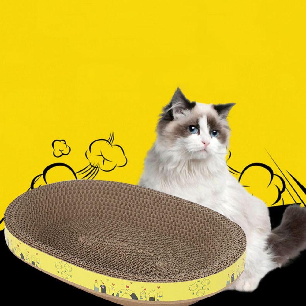 Овальные кошачьи когтеточки, устойчивые к укусам, износостойкие, мебель для защиты гнезда