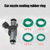 Injector O-Ring Seal Set Injector Solenoid Valve Seal Rubber Rings Washer Repair Set for Piezo