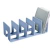 Acrylic Bookends Reading Shelf Book End File Sorter Book Storage Stand File Organizer for Book Magazines