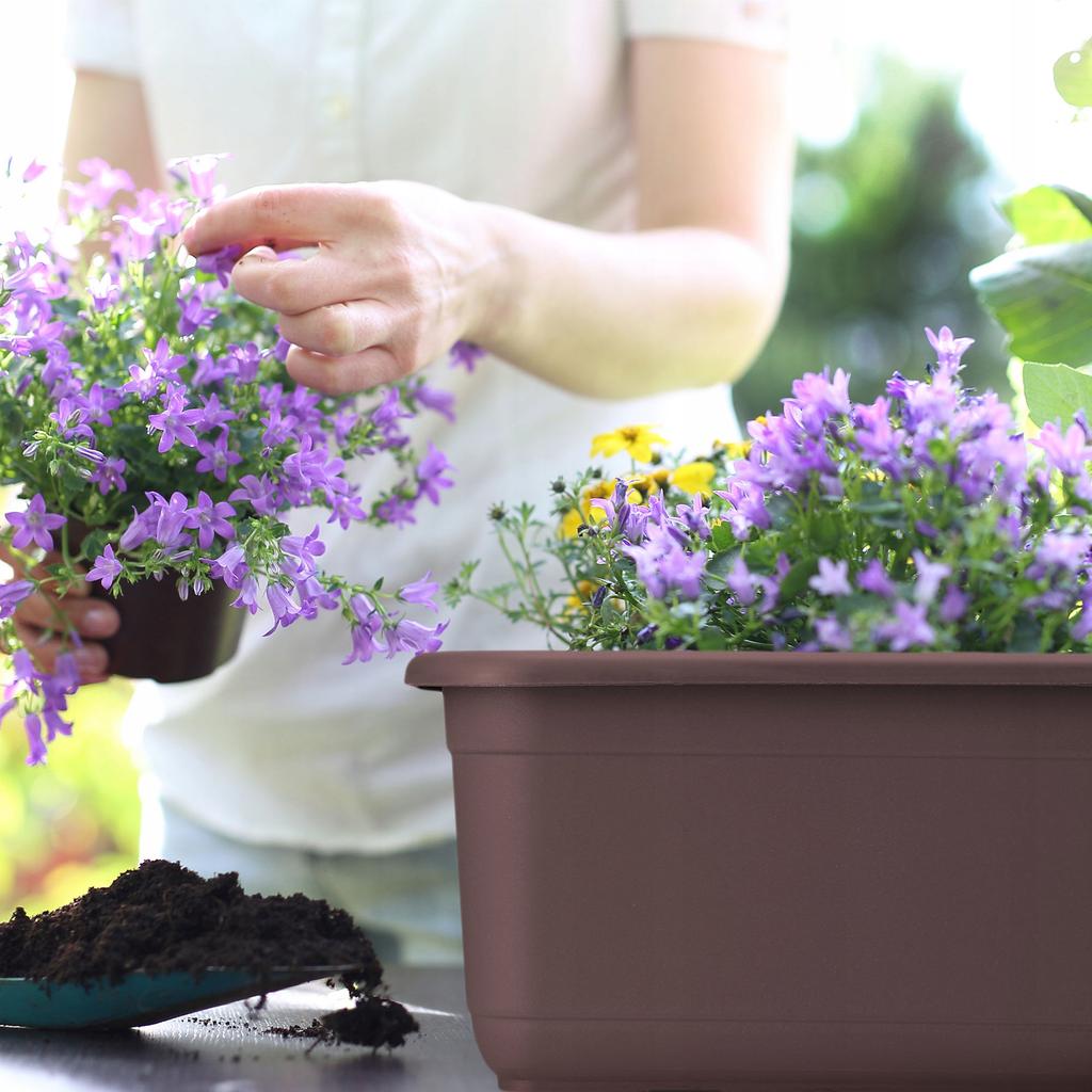 KADAX Skrzynka Balkonowa 80cm Doniczka Na Kwiaty