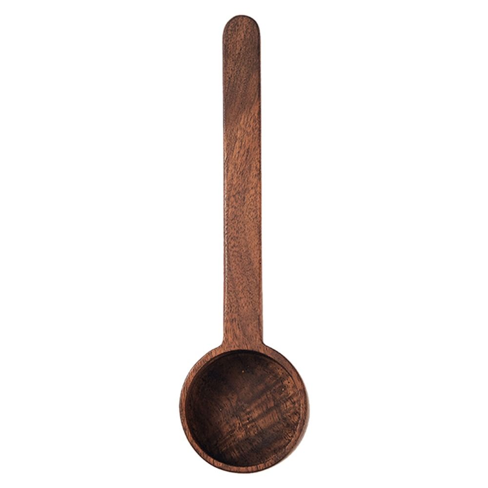 Black Walnut Gram Scoop Coffee Bean Scoop Wooden Sugar Spice Scoop Coffee Spoon Measuring Spoon