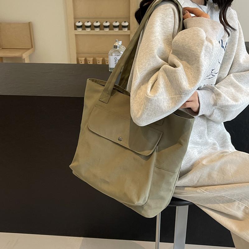 Легкая сумка большой емкости пригородная женская сумка-тоут студенческая сумка через плечо