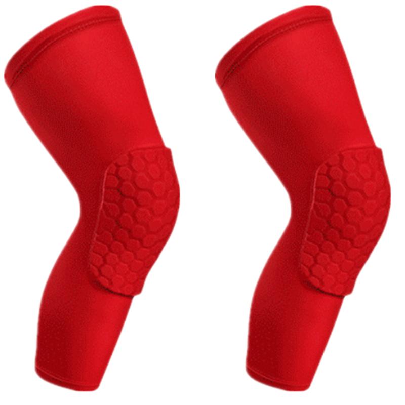 1 пара унисекс для спорта на открытом воздухе для мальчиков, баскетбола, наколенники для девочек, футбола, езды на велосипеде, защита от падения, предотвращения столкновений, детские длинные наколенники