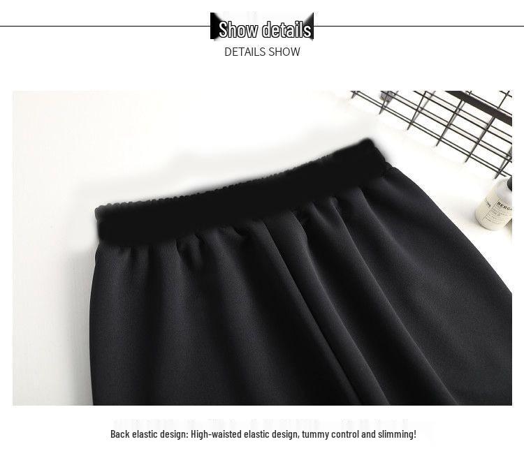 Женские универсальные брюки клеш в корейском стиле - Весенне-осенний повседневный свободный крой