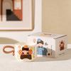 Cartoon Boys And Girls Ceramic Mugs, High-Value Stacking Cups, Souvenir Cups, Gifts For Girlfriends, Coffee Cups
