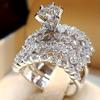 1pc Fashion Sparkling Faux Zirconia Ring for Women, Elegant Daily Wear Jewelry, Ideal Gift for Family and Friends, Boyfriend/Girlfriend on Birthday or