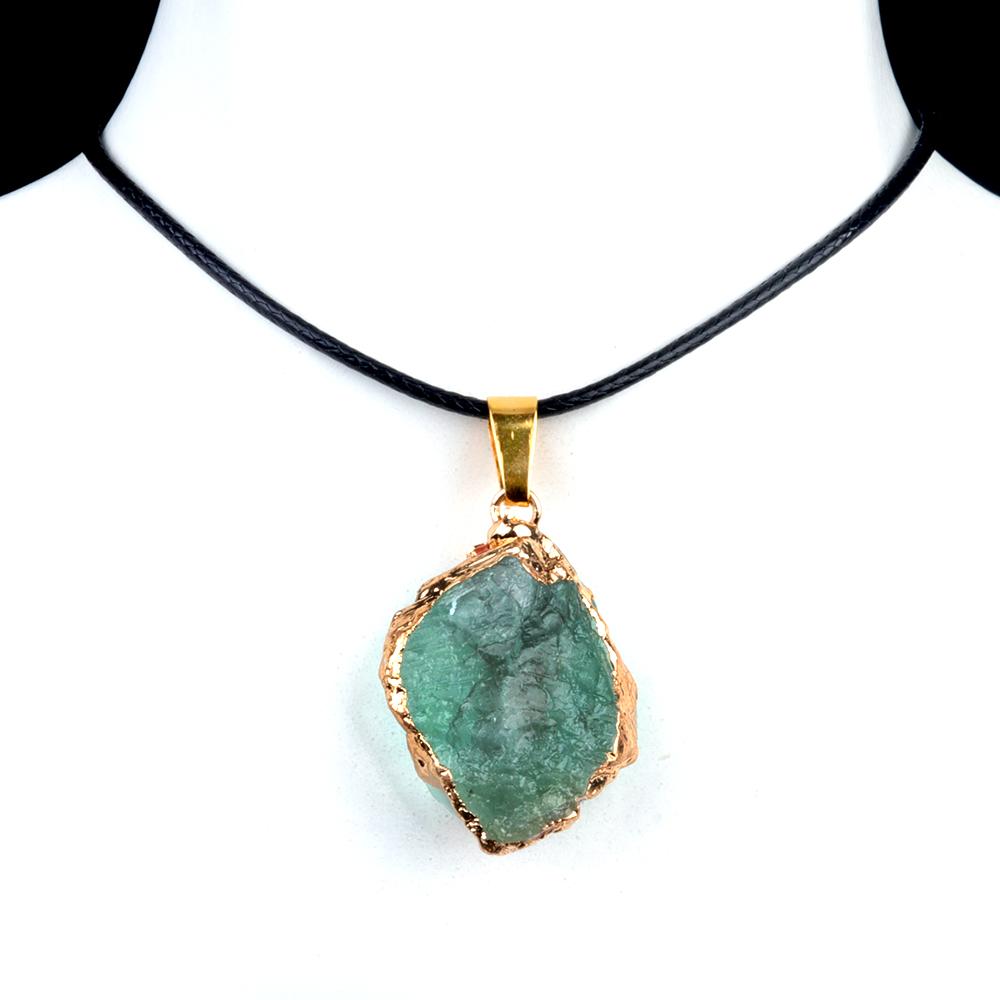 Женское ожерелье из натурального камня, подвески неправильной формы для элегантных женщин, романтические подарочные цепочки 45 + 5 см