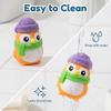 Cute Penguin Squishy Toy Slow Rising Stress Relief Sensory Fidget Toy Super Soft Non-Toxic Safe Material Perfect Gift for Kids and Adults