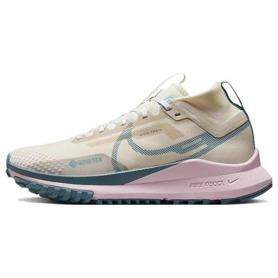 React Pegasus Trail 4 GORE-TEX Sanddrift Pearl Pink Женские кроссовки кремового цвета с кокосовым молоком и минерально-бирюзового цвета DJ7929-100