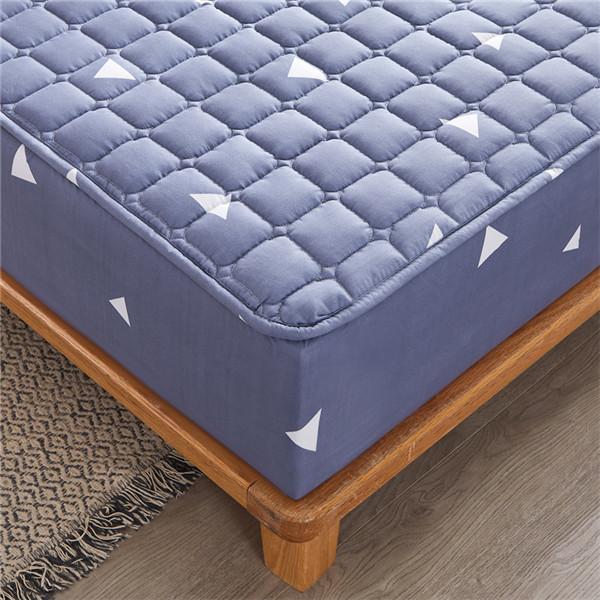 Водонепроницаемый наматрасник, толстая стеганая простыня, модное постельное белье с принтом, простыня, наматрасник, топпер без наволочки