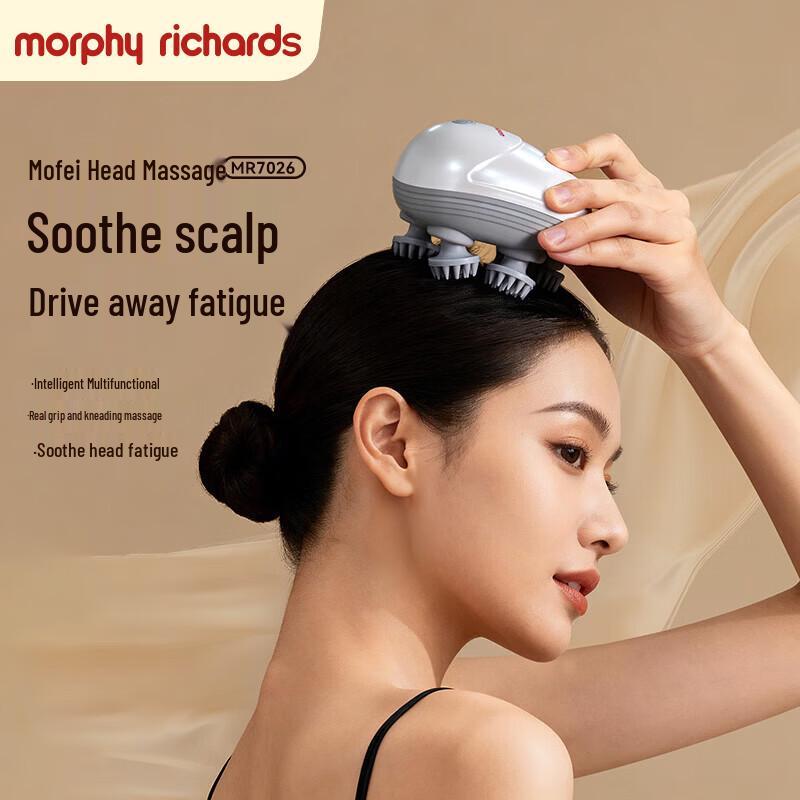 Morphy Richards Scalp & Head Massager MR7026 CN plug (adapter included)