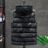 Мужской осенне-зимний хлопковый жилет, жилет для женщин, эластичный, теплый, зимний, ветрозащитный, теплая куртка большого размера