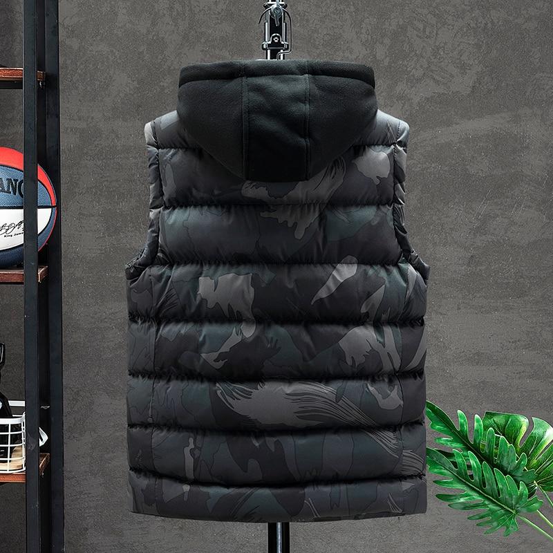 Мужской осенне-зимний хлопковый жилет, жилет для женщин, эластичный, теплый, зимний, ветрозащитный, теплая куртка большого размера