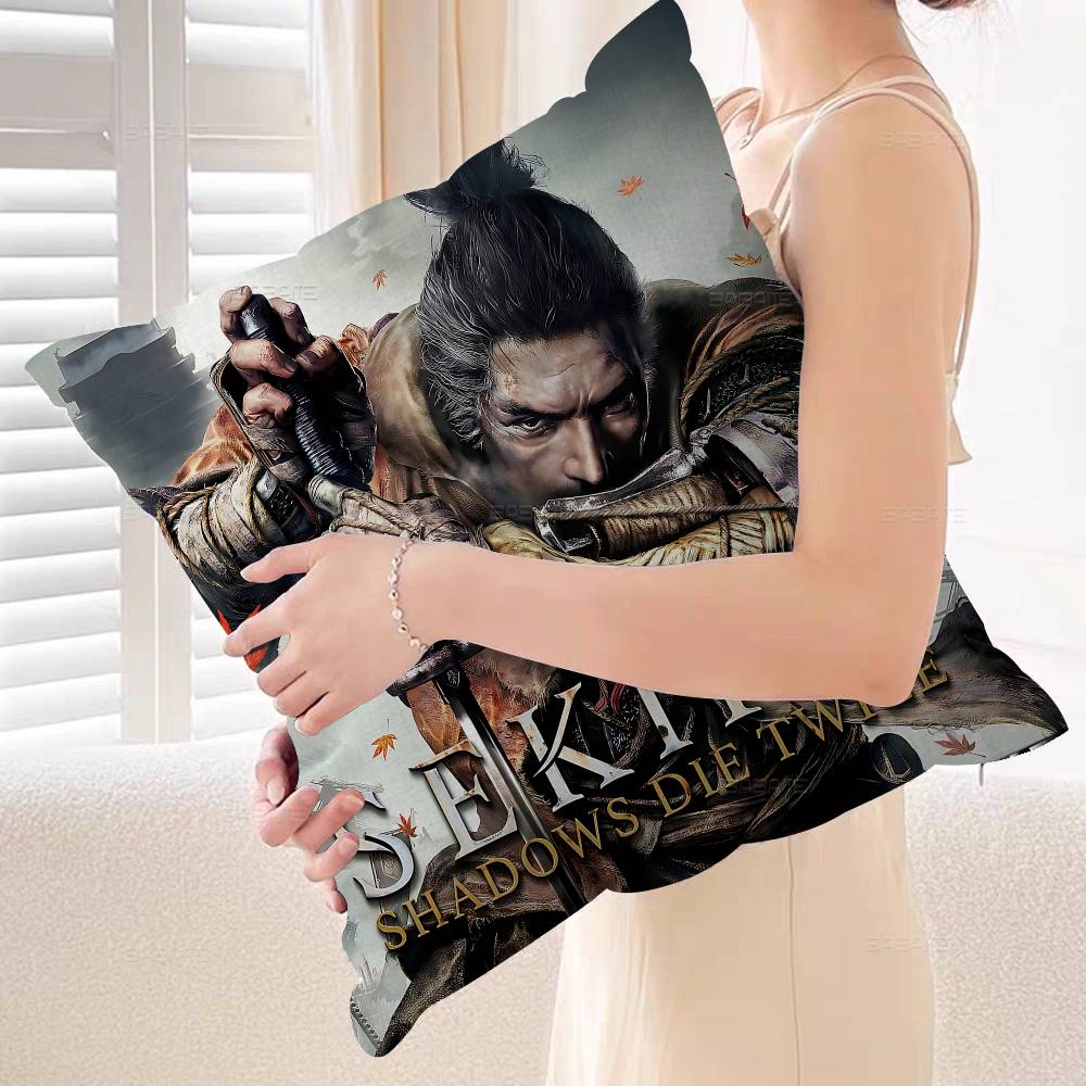 Игровые наволочки Sekiro Домашнее постельное белье Декоративная наволочка Свадебная Супермягкая наволочка