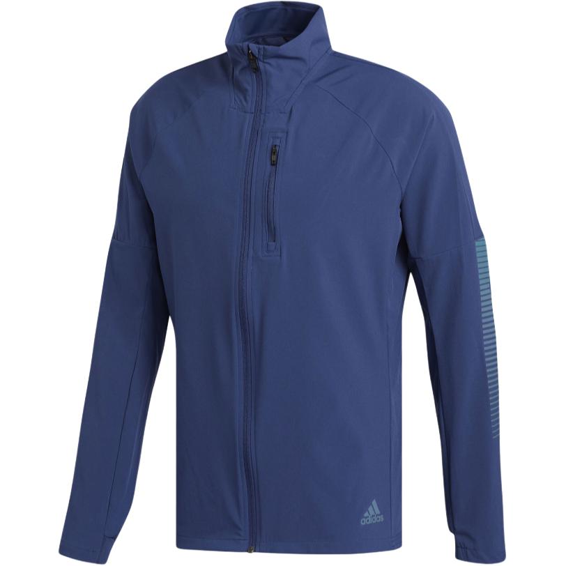 Adidas Jackets Men's Blue Stand Collar Moderate Other FL6829