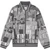 Fila American Vintage Вязаная Куртка с Полным Принтом и Длинным Рукавом Однотонные Куртки Унисекс F11M338703FZA