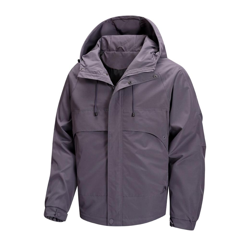 Мужская повседневная куртка с капюшоном для активного отдыха - пальто осень/зима