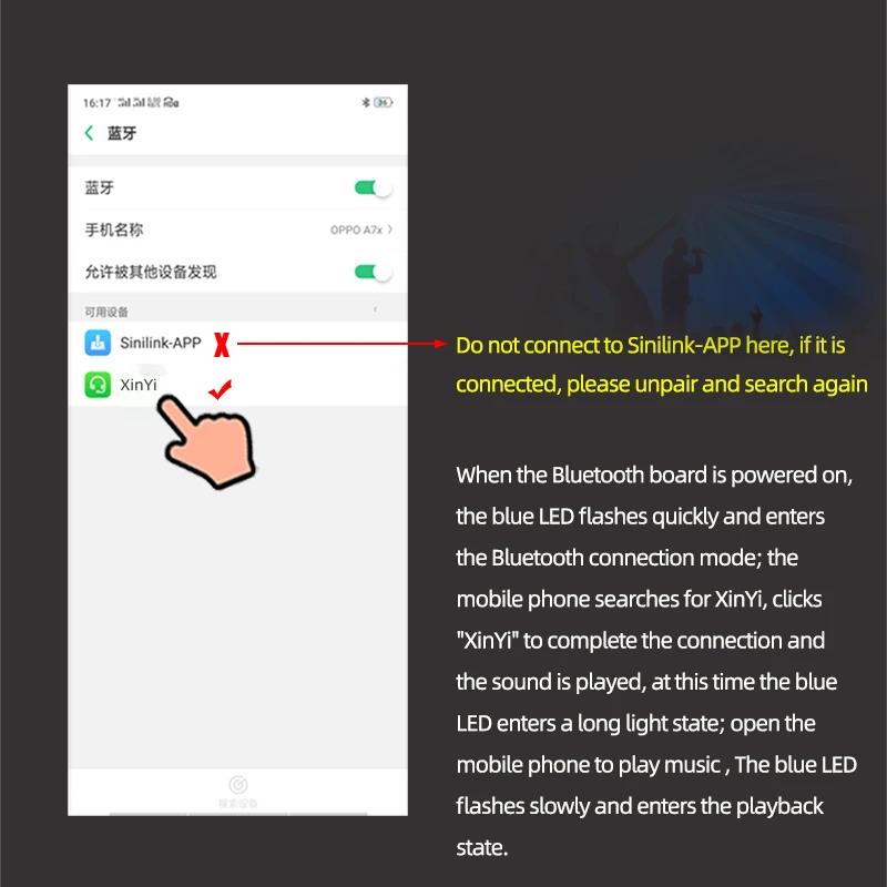Bluetooth 5.0 Digital Power Amplifier Board C50L C100L Stereo 50/100W Dual-Channel Stepless Tuning Amplifier Module AUX USB Play