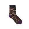 KODAK Apparel Logo Pattern Wool Socks BROWN