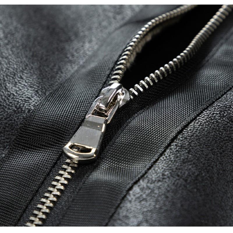 Мужская замшевая куртка на меховой подкладке, теплая стеганая куртка в стиле хипстера