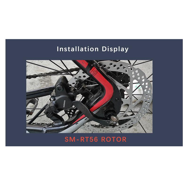 Тормозной ротор DEORE SM RT56 160MM 180MM 6-болтовый, подходит для ротора дискового тормоза горного велосипеда, запчасти для велосипеда