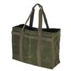 Takagi KANUCHI OUTDOOR Paraffin Canvas Large Tote Bag Khaki Comes with an Eyelet To Tie the Mouth With a Horizontal Loop Durable Water Repellent