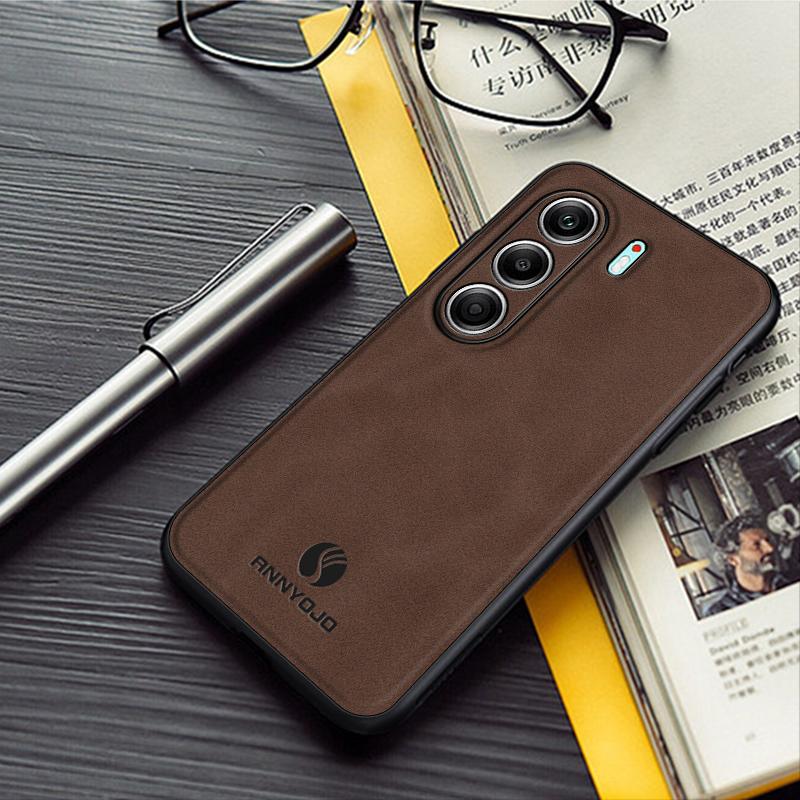 Чехол из ПУ кожи для Tecno Camon Spark 40 30S 30 20 Pro Premier, противоударный, с защитой всей камеры, мягкий матовый корпус