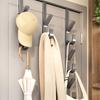 Adhesive Stylish Shape Hook for Back of Door No Drilling Towel Hanger for Home Organization and Office Supplies