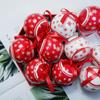 14 шт. в коробке, рождественские елочные подвесные шаровые украшения Navidad, новогодний шар, безделушка для рождественских украшений своими руками, шар с ремнями, детский подарок
