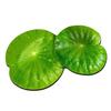 Realistic 3D Leaf Rug Irregular Leaf Shaped Floor Mat Anti Slip Green Leaf Doormat for Bathroom