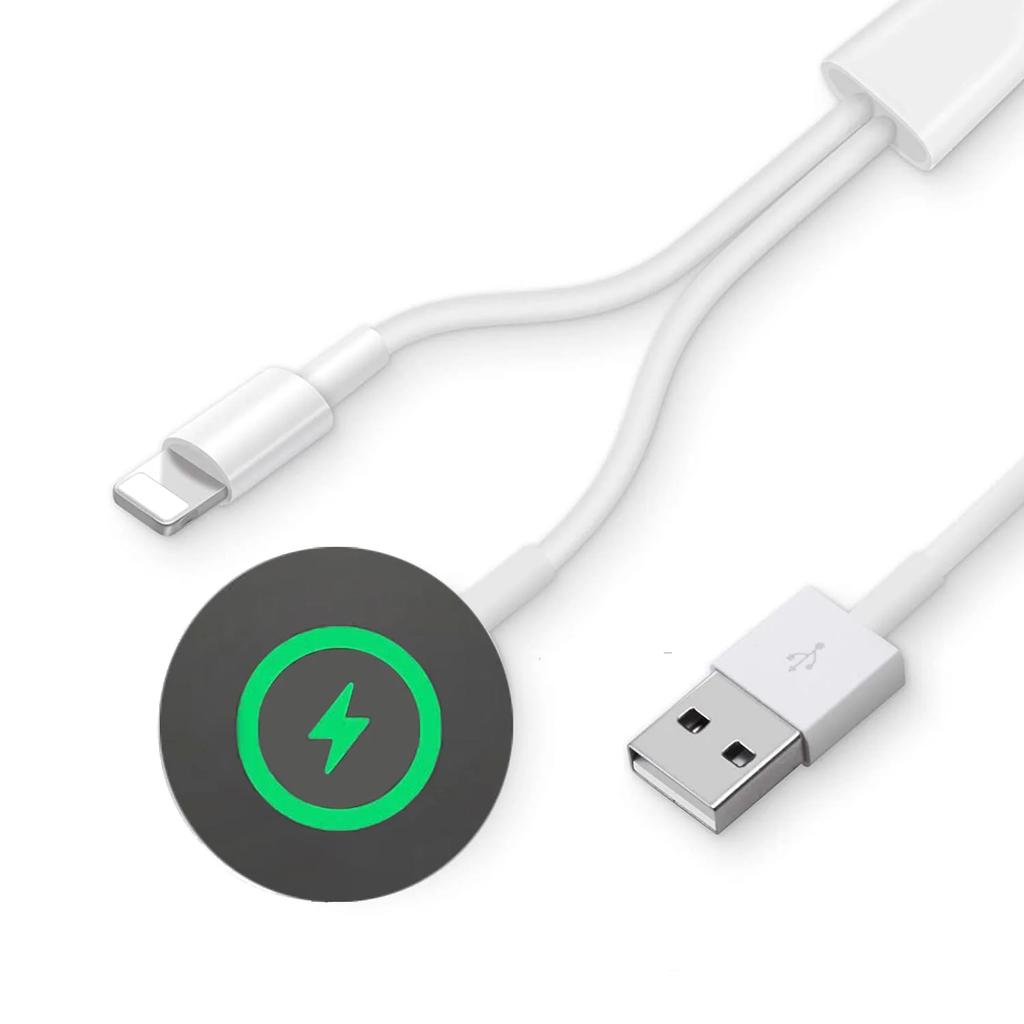 Кабель для зарядного устройства Apple Watch Series 10 9 7 8 6 SE USB Быстрая Портативная Зарядная Станция Аксессуар для iwatch серии Ultra 2 в 1
