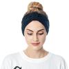 Wool Knitted Ear Warmer Hairband Headwear Women's Headband Cross Knot Hairband Head Wrap