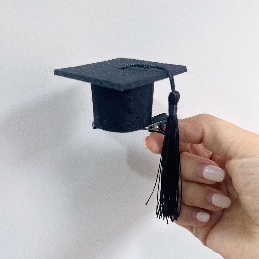 Graduation Season Mini Bachelor Hat Hairpin Small Graduation Hat Graduation Headwear  Student