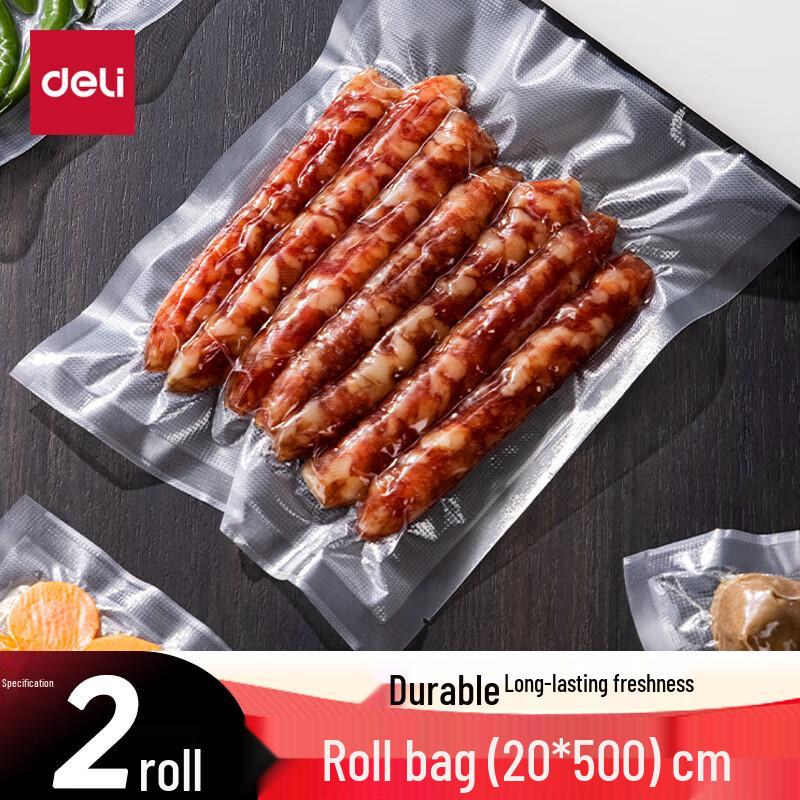 Deli Автоматический вакуумный упаковщик продуктов и пакеты для хранения