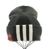 Б/у adidas originals adidas originals ЧЕРНАЯ шапка-бини KORN Шапка-бини Corn Вязаная шапка Вышивка логотипа 54-57 см Черный JG1442 /KU