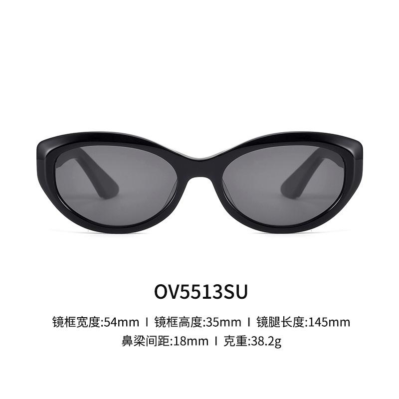 Cat-eye sunglasses Rose Park Chae-young's same style acetate Olym sunglasses, UV protection, European and American fashion, high-end