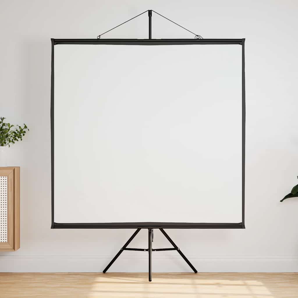 Projection Screen with Tripod 67 inch 1:1 Aspect Ratio