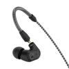 Внутриканальные аудиофильские наушники Sennheiser IE 200 с излучателями TrueResponse, нейтральным звучанием, регулируемым басом, съемным плетеным кабелем, Черный