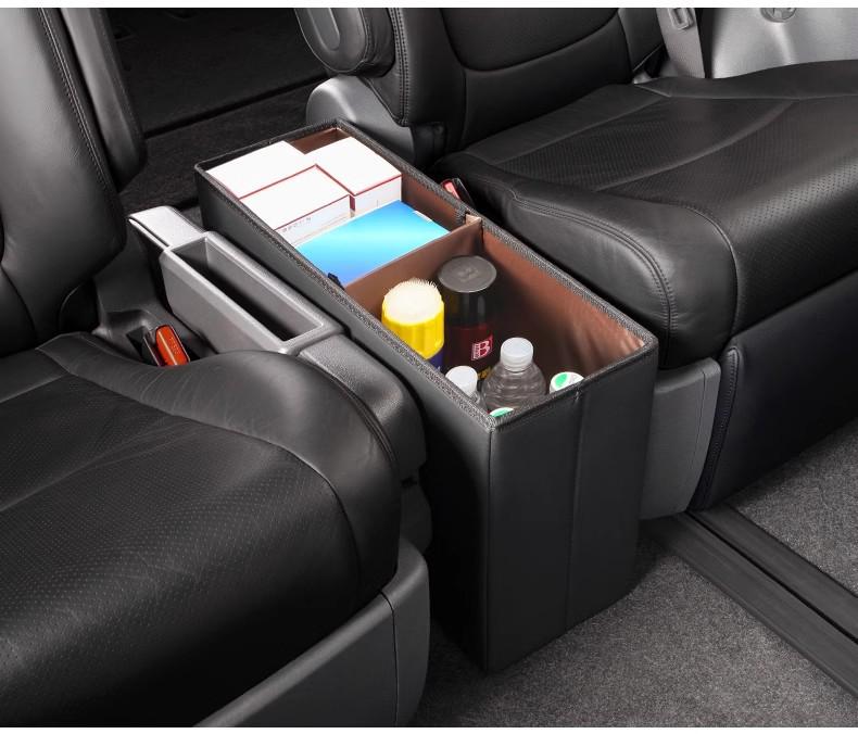 Органайзер и ящик для хранения складного сиденья среднего ряда Toyota Sienna