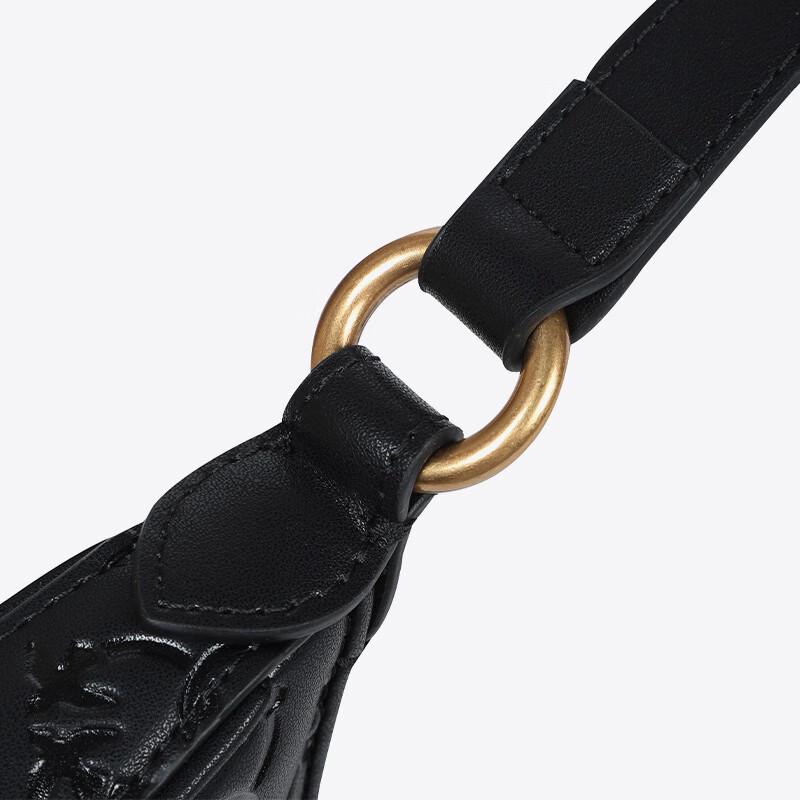 PINKO Women's Half-Moon Swallow Shoulder Bag